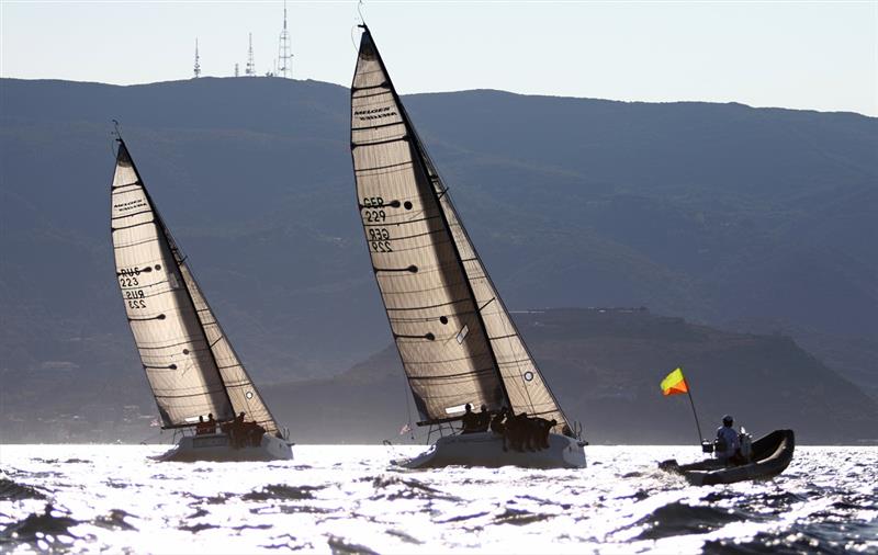 2017 Melges 32 Worlds at Cala Galera, Italy day 1 photo copyright Max Ranchi / www.maxranchi.com taken at Circolo Nautico e della Vela Argentario and featuring the Melges 32 class