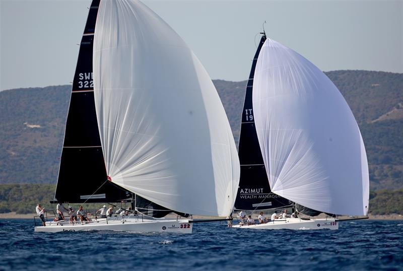 2017 Melges 32 Worlds at Cala Galera, Italy day 4 photo copyright Max Ranchi / www.maxranchi.com taken at Circolo Nautico e della Vela Argentario and featuring the Melges 32 class