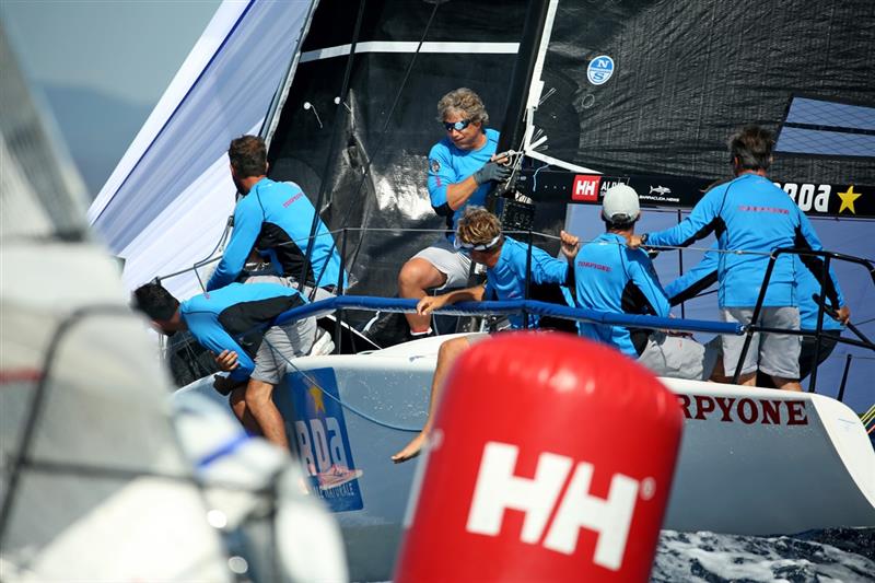 2017 Melges 32 Worlds at Cala Galera, Italy day 4 photo copyright Max Ranchi / www.maxranchi.com taken at Circolo Nautico e della Vela Argentario and featuring the Melges 32 class