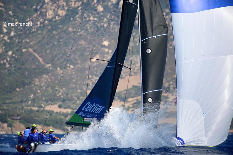 Melges 32 World League in Villasimius, Sardinia day 2 photo copyright Max Ranchi / www.maxranchi.com taken at  and featuring the Melges 32 class