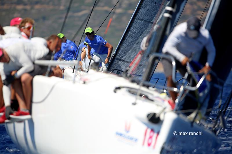 Melges 32 World Championship 2020 in Villasimius, Sardinia day 1 photo copyright Max Ranchi / www.maxranchi.com taken at  and featuring the Melges 32 class