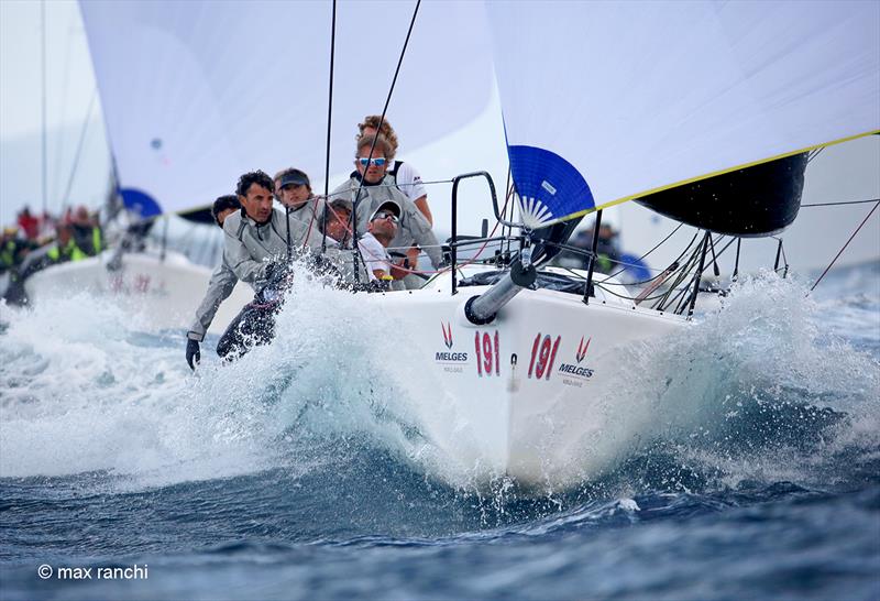 Melges 32 World League 2020 Event 3 at Scarlino, Tuscany - Day 2 photo copyright Max Ranchi / www.maxranchi.com taken at  and featuring the Melges 32 class