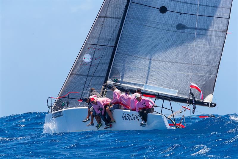 Lazy Dog - 2018 Les Voiles de Saint Barth Richard Mille photo copyright Christophe Jouany taken at Saint Barth Yacht Club and featuring the Melges 32 class