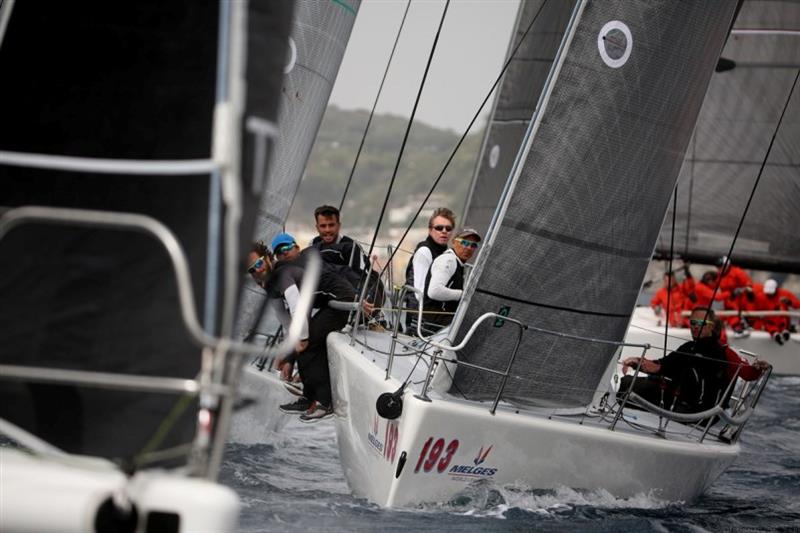Melges 32 World League Round 1, Race 4 photo copyright Max Ranchi taken at  and featuring the Melges 32 class
