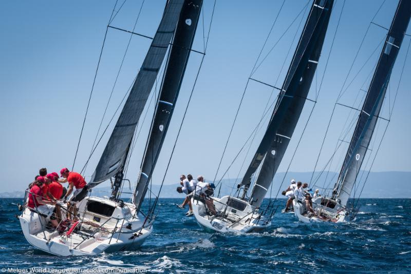 2018 Melges 32 World League, European Division - Scarlino photo copyright Melges World League / Barracuda Communication taken at  and featuring the Melges 32 class