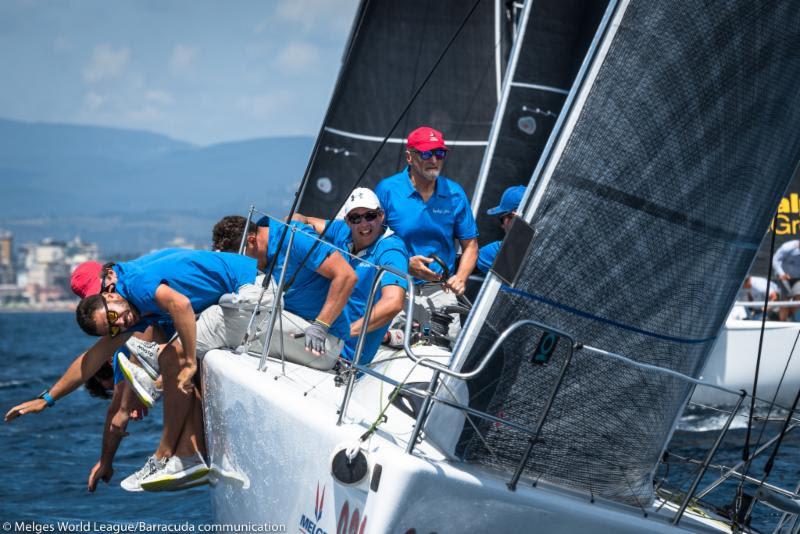 Melges 32 World League, European Division - Riva del Garda photo copyright Melges World League / Barracuda Communication taken at  and featuring the Melges 32 class