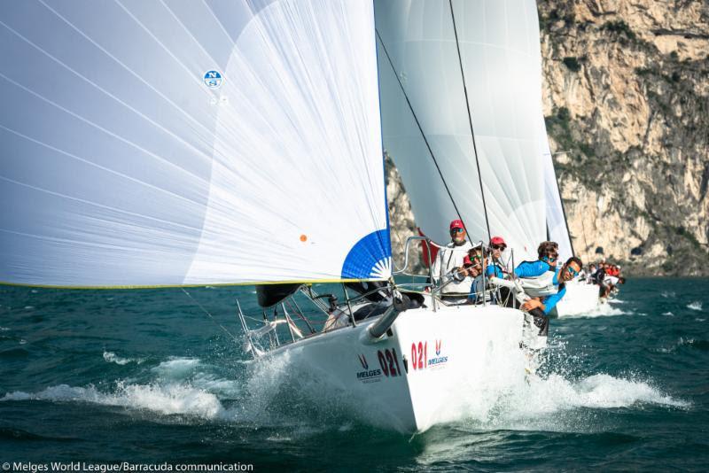 2018 Melges 32 World League, European Division - Riva del Garda Vincenzo Onorato, MASCALZONE LATINO photo copyright Melges World League / Barracuda Communication taken at  and featuring the Melges 32 class