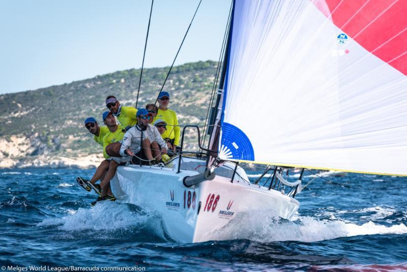 2018 Melges 32 World League, European Division – Cagliari - Martin Rientjes, Capirinha - photo © Melges World League / Barracuda Communication