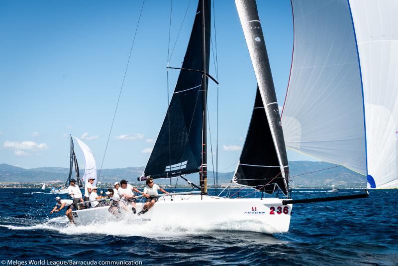 2018 Melges 32 World League, European Division – Cagliari - Luigi Giannattasio, Donino - photo © Melges World League / Barracuda Communication