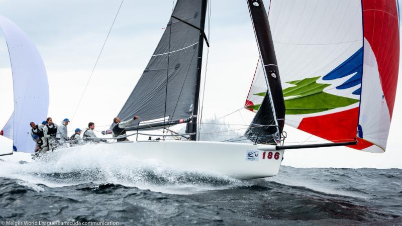 2018 Melges 32 World Championship - Cagliari, Italy - Martin Reintjes, CAIPIRINHA - photo © Melges World League / Barracuda Communication