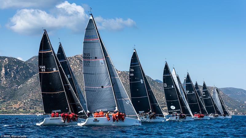 2019 Melges 32 World League Villasimius photo copyright Melges World League / Barracuda taken at  and featuring the Melges 32 class