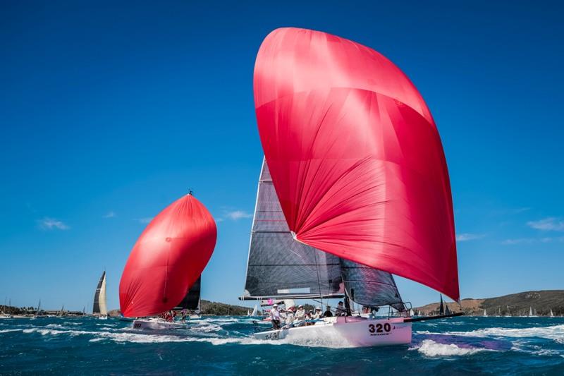 Melges 32 Rock n Roll before their layover on day 4 of racing - 2019 Hamilton Island Race Week photo copyright Salty Dingo taken at Hamilton Island Yacht Club and featuring the Melges 32 class
