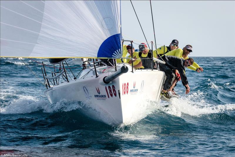 2019 Melges 32 World League - Event 4 - Day 2 photo copyright Melges World League / Barracuda Communication taken at  and featuring the Melges 32 class