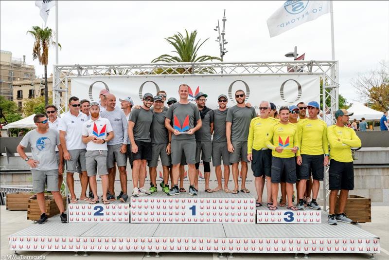 2019 Melges 32 World League - Event 4 - Podium - photo © Melges World League / Barracuda Communication