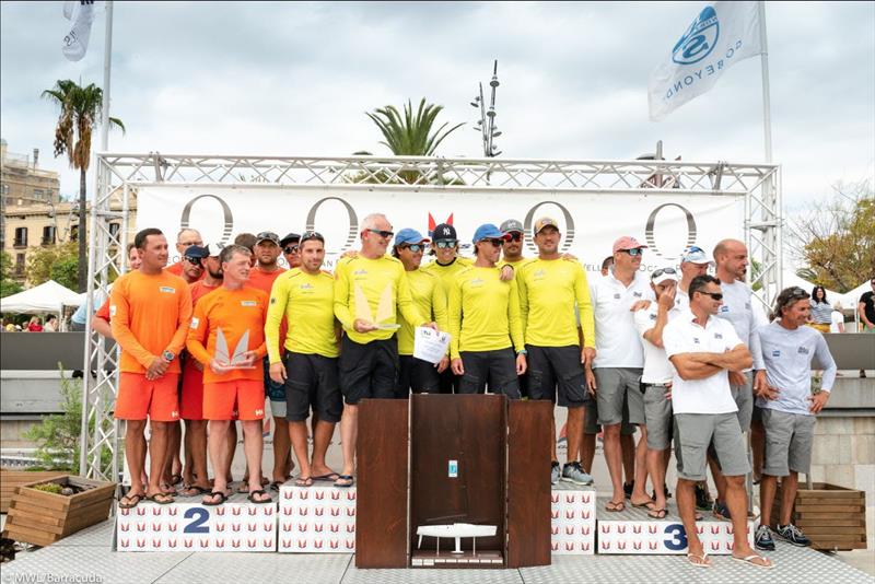 2019 Melges 32 World League - Event 4 - Podium photo copyright Melges World League / Barracuda Communication taken at  and featuring the Melges 32 class