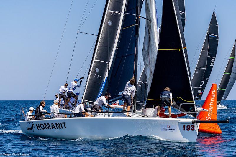 Melges World League Grand Prix in Puntaldia, Sardinia photo copyright MWL taken at  and featuring the Melges 32 class