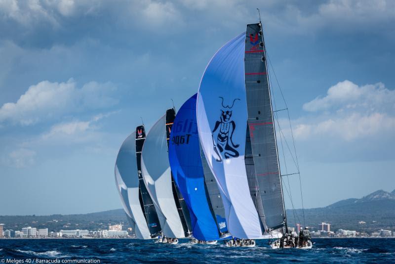2018 Melges 40 Grand Prix photo copyright Melges 40 / Barracuda Communication taken at Yacht Club Costa Smeralda and featuring the Melges 40 class