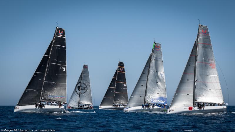 One Ocean Melges 40 Grand Prix in Porto Cervo - Day 3 photo copyright Melges 40 / Barracuda Communication taken at  and featuring the Melges 40 class