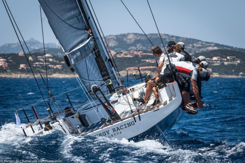Valentin Zavadnikov, Dynamiq Synergy - One Ocean Melges 40 Grand Prix in Porto Cervo - Day 3 photo copyright Melges 40 / Barracuda Communication taken at  and featuring the Melges 40 class