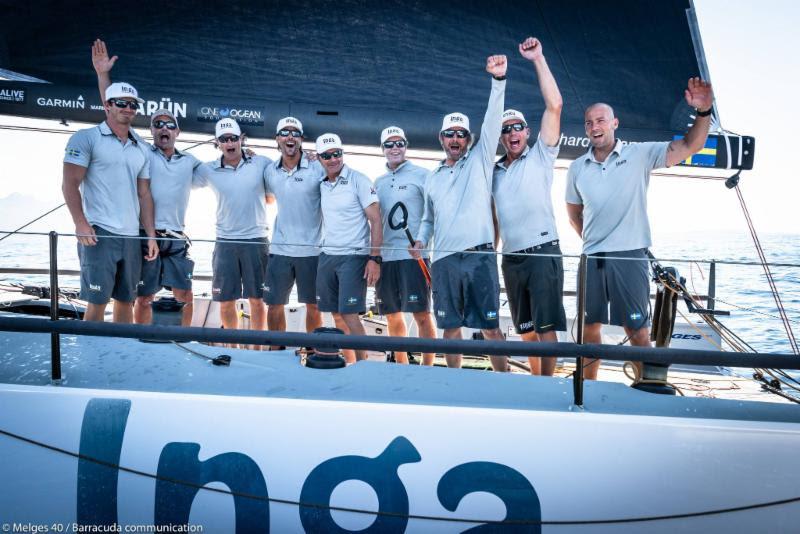 One Ocean Melges 40 Grand Prix in Porto Cervo - Day 4 photo copyright Melges 40 / Barracuda Communication taken at  and featuring the Melges 40 class
