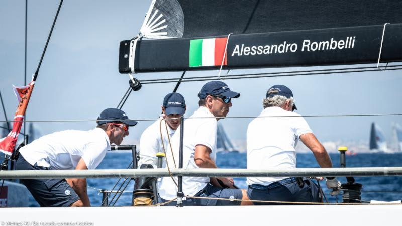 Melges 40 Grand Prix, Copa del Rey Mapfre 2018 Alessandro Rombelli, STIG photo copyright Melges 40 / Barracuda Communication taken at  and featuring the Melges 40 class