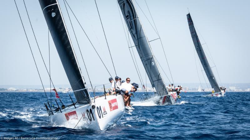 Melges 40 Grand Prix, Copa del Rey Mapfre 2018 Alessandro Rombelli, STIG photo copyright Melges 40 / Barracuda Communication taken at  and featuring the Melges 40 class