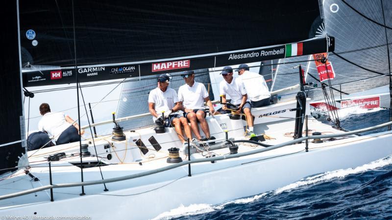 Melges 40 Grand Prix, Copa del Rey Mapfre 2018 Alessandro Rombelli, STIG photo copyright Melges 40 / Barracuda Communication taken at  and featuring the Melges 40 class