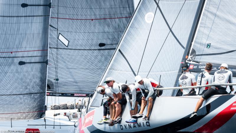 Melges 40 Grand Prix, Copa del Rey Mapfre 2018 Valentin Zavadnikov, DYNAMIQ SYNERGY SAILING TEAM photo copyright Melges 40 / Barracuda Communication taken at  and featuring the Melges 40 class