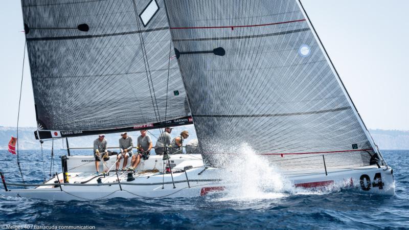 Melges 40 Grand Prix, Copa del Rey Mapfre 2018 - Yukihiro Ishida, SIKON - photo © Melges 40 / Barracuda Communication