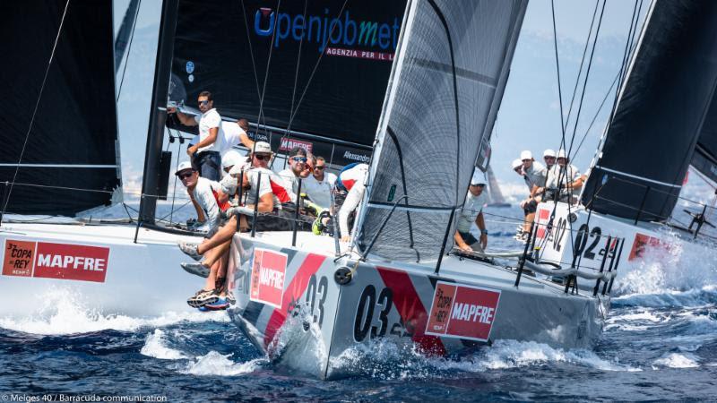 Melges 40 Grand Prix, Copa del Rey Mapfre 2018 - Valentin Zavadnikov, DYNAMIQ SYNERGY SAILING TEAM - photo © Melges 40 / Barracuda Communication