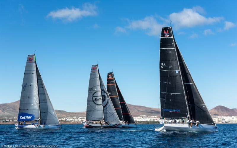 2018 Lanzarote Melges 40 Grand Prix - photo © Melges 40 / Barracuda Communication