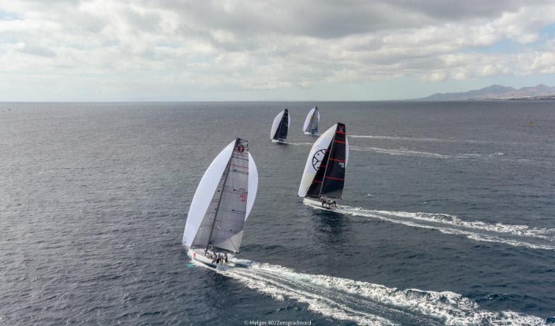 2018 Lanzarote Melges 40 Grand Prix photo copyright Melges 40 / Barracuda Communication taken at  and featuring the Melges 40 class