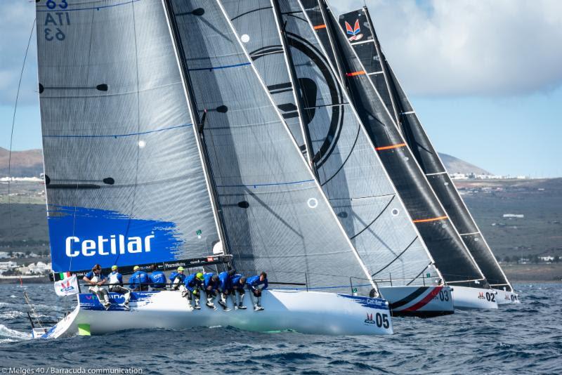 2018 Lanzarote Melges 40 Grand Prix photo copyright Melges 40 / Barracuda Communication taken at  and featuring the Melges 40 class