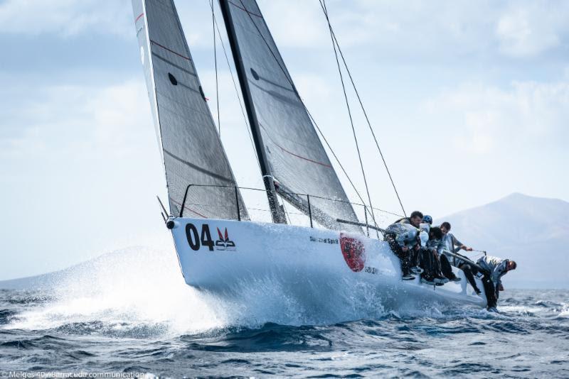 2018 Lanzarote Melges 40 Grand Prix - photo © Melges 40 / Barracuda Communication