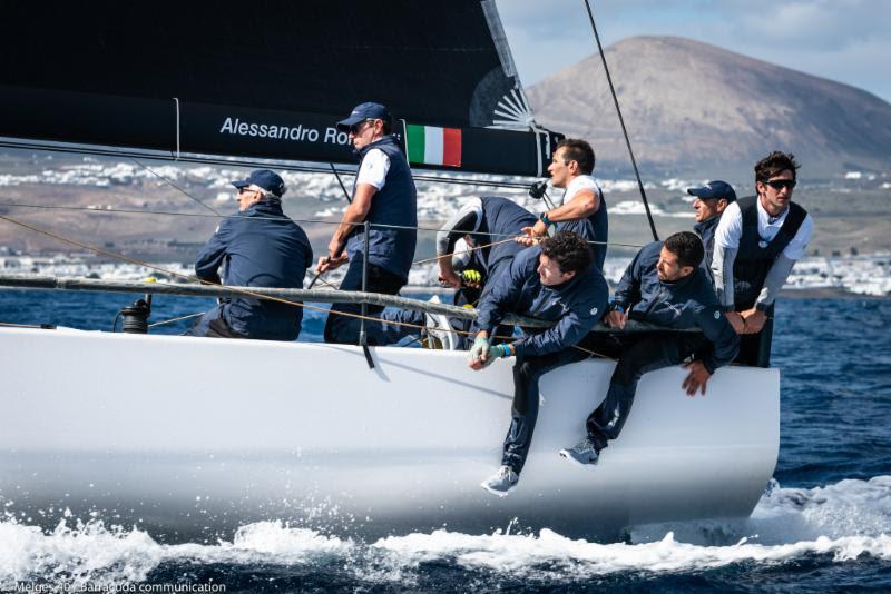 2018 Lanzarote Melges 40 Grand Prix - photo © Melges 40 / Barracuda Communication