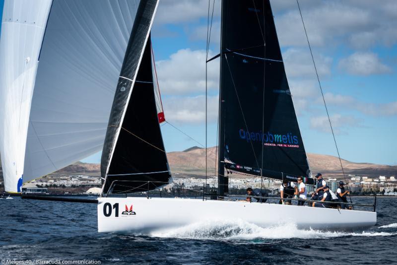 2018 Lanzarote Melges 40 Grand Prix - Alessandro Rombelli, STIG photo copyright Melges 40 / Barracuda Communication taken at  and featuring the Melges 40 class