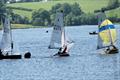 Top three battle it out - HD Sails Midland Circuit event at Blithfield © BSC