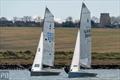 Mark Stockbridge and Tre Jacobs finish ahead of Ben Harden and Steve Hall - Merlin Rocket Allen South East Series at Royal Corinthian, Burnham © Petru Balau Sports Photography / sports.hub47.com