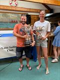 Tom Gillard and Rachel Gray win the Merlin Rocket Aspire National at Looe
