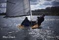 Andrew and Ellie Mills competing in the Craftinsure Vintage Series during the Allen South East Merlin Rocket event at Broadwater Sailing Club &copy; Rob O'Neill
