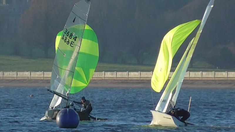 Blithfield Barrel Series Round 2 photo copyright Peter Slack taken at Blithfield Sailing Club and featuring the Merlin Rocket class