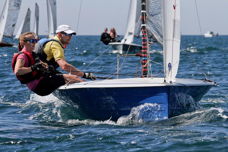 Sharps Doom Bar Salcombe Merlin Week day 4 photo copyright John Murrell / www.moor2seaeventphotography.co.uk taken at Salcombe Yacht Club and featuring the Merlin Rocket class