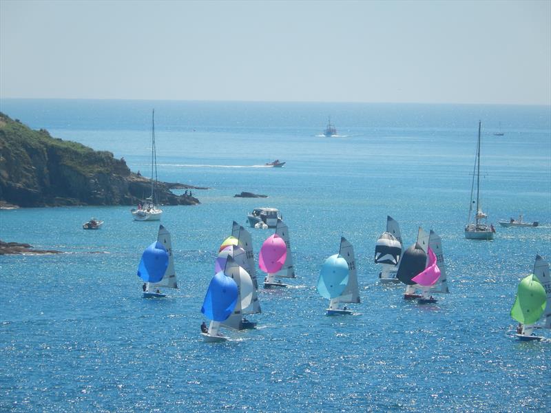 Sharps Doom Bar Salcombe Merlin Week day 5 photo copyright Malcolm Mackley taken at Salcombe Yacht Club and featuring the Merlin Rocket class