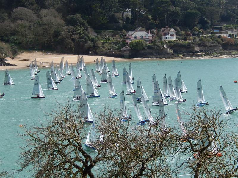 Craftinsure Merlin Rocket Silver Tiller Open at Salcombe photo copyright Margaret Mackley taken at Salcombe Yacht Club and featuring the Merlin Rocket class