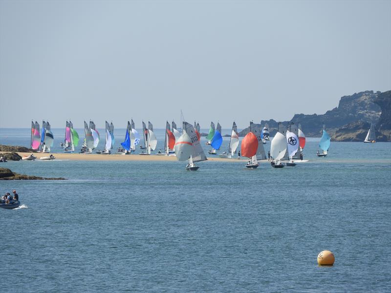 Sharp's Doom Bar Salcombe Merlin Week day 4 photo copyright Margaret Mackley taken at Salcombe Yacht Club and featuring the Merlin Rocket class