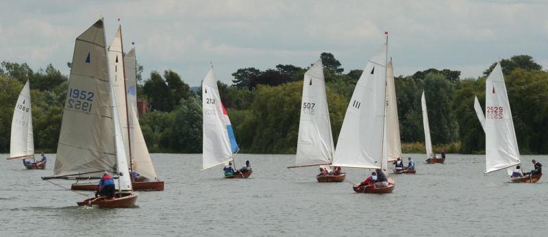 A great turnout for the Vintage Merlin Rocket circuit photo copyright Les Martins taken at Dorchester Sailing Club and featuring the Merlin Rocket class