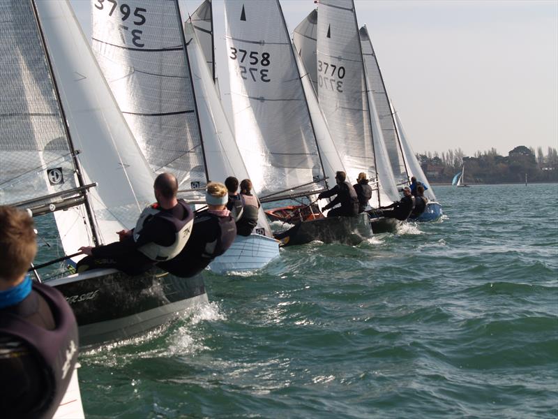 Itchenor Winter Warmer Series photo copyright ISC taken at Itchenor Sailing Club and featuring the Merlin Rocket class