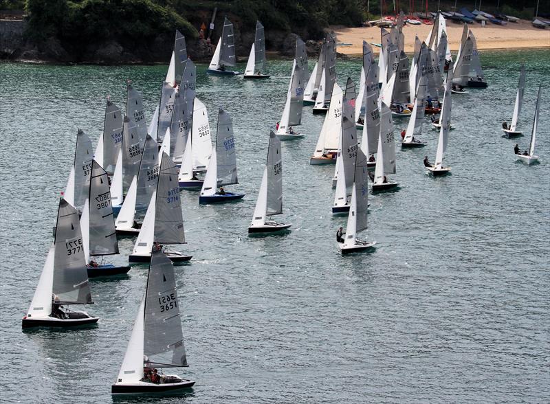 Salcombe Gin Merlin Rocket Week 2019 day 2 photo copyright Mark Jardine / YachtsandYachting.com taken at Salcombe Yacht Club and featuring the Merlin Rocket class