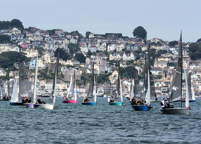 Salcombe Gin Merlin Rocket Week 2019 day 2 photo copyright Mark Jardine / YachtsandYachting.com taken at Salcombe Yacht Club and featuring the Merlin Rocket class