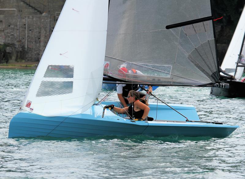 Salcombe Gin Merlin Rocket Week 2019 day 2 photo copyright Mark Jardine / YachtsandYachting.com taken at Salcombe Yacht Club and featuring the Merlin Rocket class